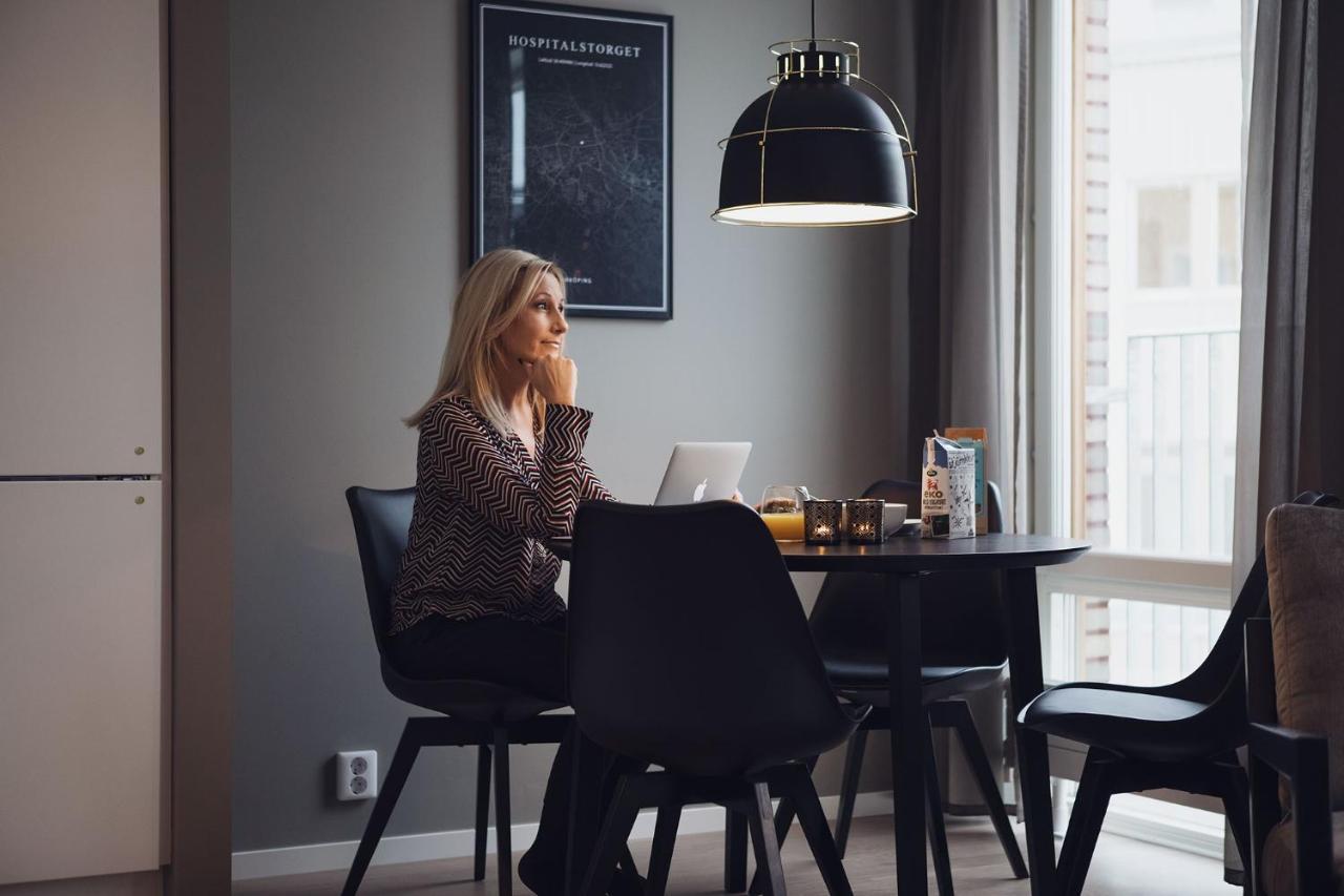 Sky Hotel City Apartments Linkoping Luaran gambar